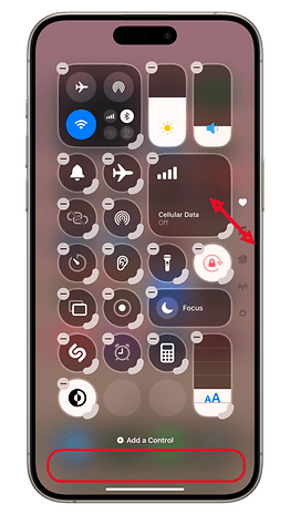 How to customize Control Center in iOS 18.1