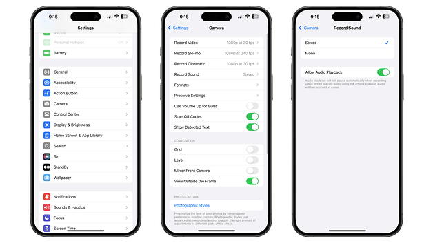 iOS 18 to get a toggle to allow video playback when video recording
