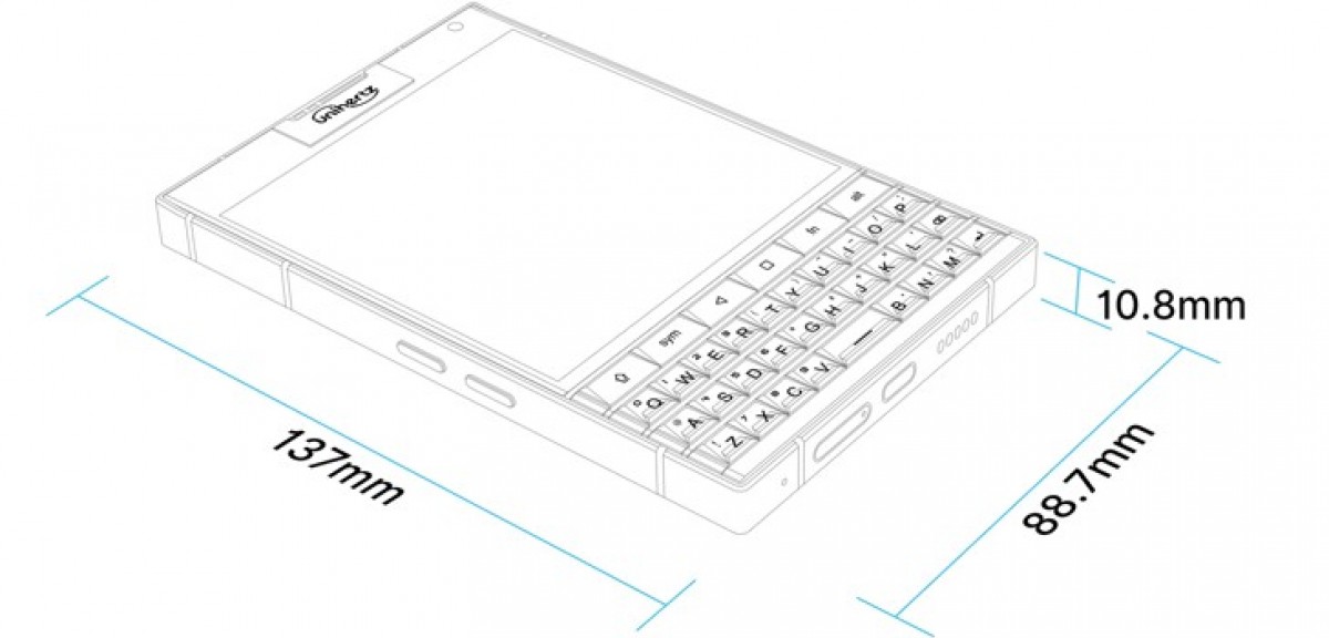 The Unihertz Titan 2 brings back the QWERTY keyboard, pairs it with a square 4.5'' display
