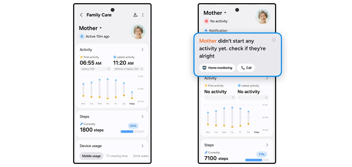 Samsung SmartThings Family Care update makes it easier to use for caregivers and care recipients alike