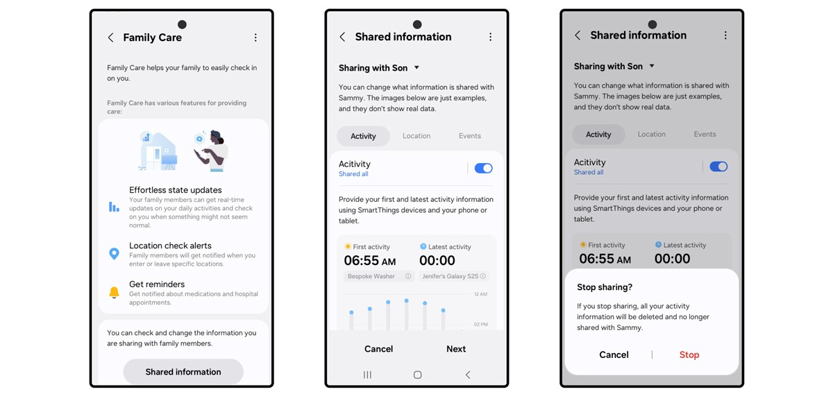 Samsung SmartThings Family Care update makes it easier to use for caregivers and care recipients alike