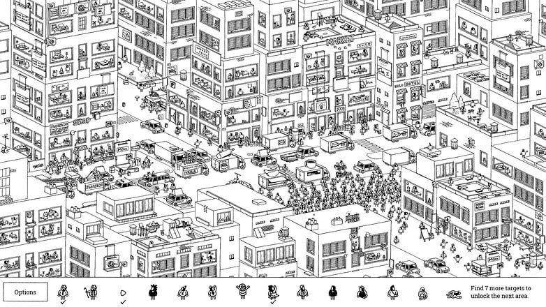 A screenshot of the game Hidden Folks.