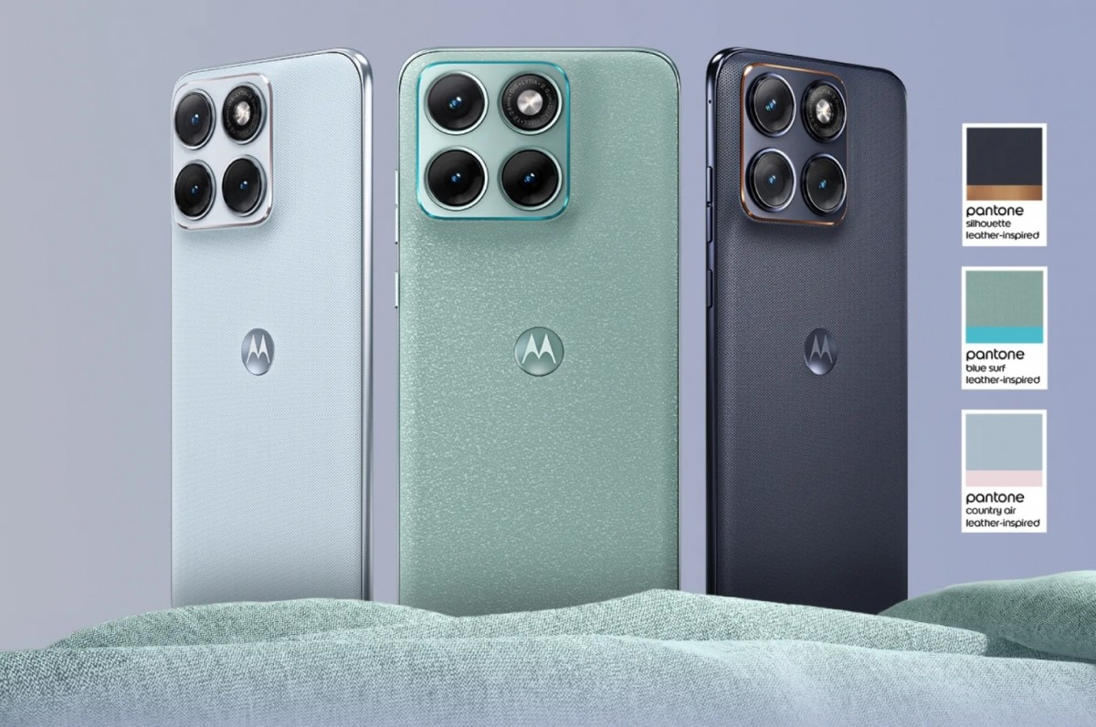 Motorola officially confirms the Edge 70 Fusion's main specs, shows all the colors