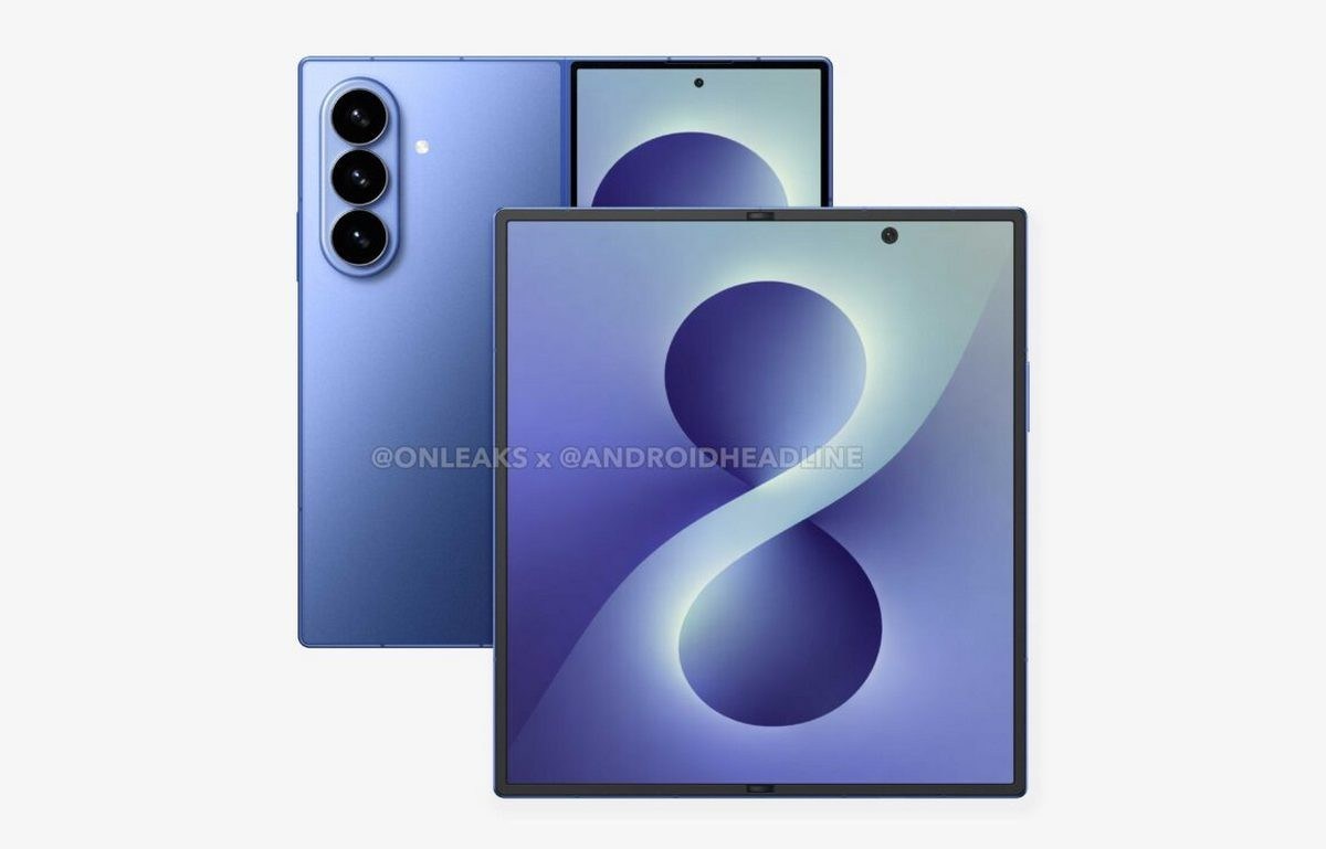 Leaked Galaxy Z Fold8 Ultra render